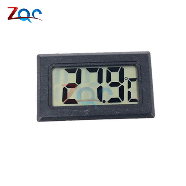 Mini LCD Digital Thermometer for Freezer Temperature -50~110 degree Refrigerator Fridge Thermometer indoor outdoor Probe 1M 2M