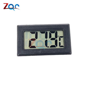 Mini LCD Digital Thermometer for Freezer Temperature -50~110 degree Refrigerator Fridge Thermometer indoor outdoor Probe 1M 2M