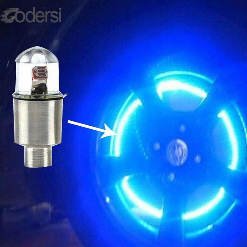 LED Light Lamp For Bike Car Motorcycle Wheel Tire Tyre Valve Cap Neon LED Light Lamp 2020 Auto Tires Accessories
