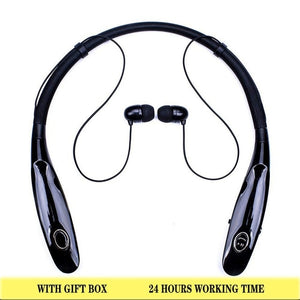 24 Hr  Wireless Headphones V5.0 Sports Earbud Neckband Stereo Bluetooth Earphone Headset with Mic for xiaomi all phone