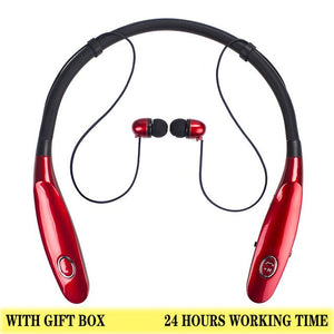 24 Hr  Wireless Headphones V5.0 Sports Earbud Neckband Stereo Bluetooth Earphone Headset with Mic for xiaomi all phone