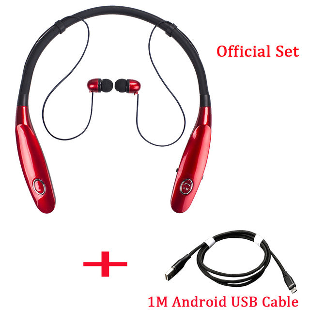 24 Hr  Wireless Headphones V5.0 Sports Earbud Neckband Stereo Bluetooth Earphone Headset with Mic for xiaomi all phone