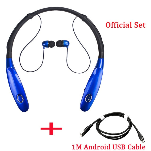 24 Hr  Wireless Headphones V5.0 Sports Earbud Neckband Stereo Bluetooth Earphone Headset with Mic for xiaomi all phone