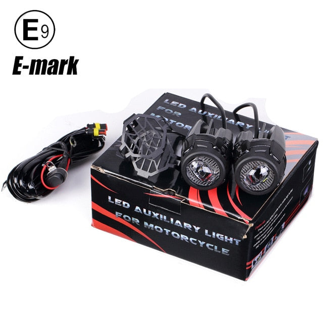 Motorcycle fog lights For BMW R1200GS ADV F800GS F700GS F650GS K1600 LED Auxiliary Fog Light Assemblie Driving Lamp 40W