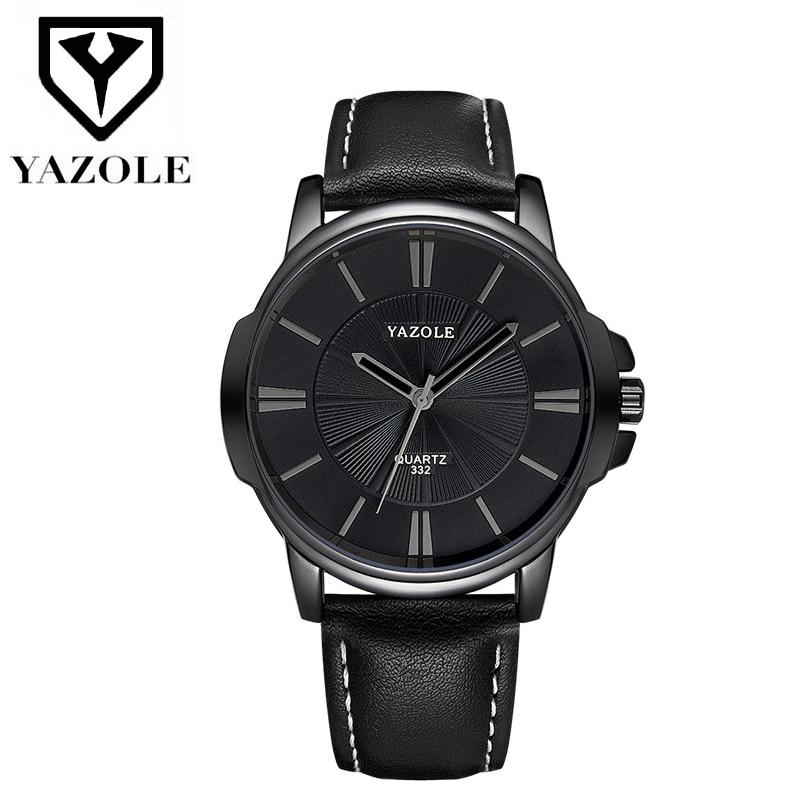 YAZOLE Business Men's Wrist Watch Men Top Brand Luxury Famous Watches For Man Quartz Wristwatch Male Clock Relogio Masculino