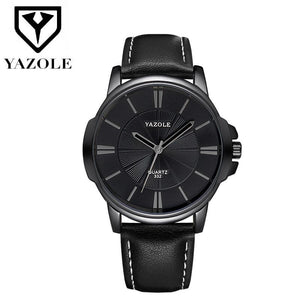 YAZOLE Business Men's Wrist Watch Men Top Brand Luxury Famous Watches For Man Quartz Wristwatch Male Clock Relogio Masculino