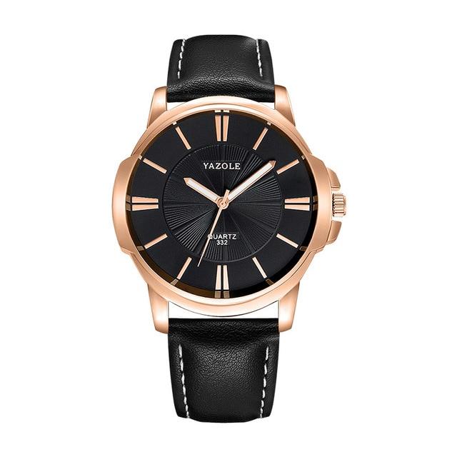 YAZOLE Business Men's Wrist Watch Men Top Brand Luxury Famous Watches For Man Quartz Wristwatch Male Clock Relogio Masculino