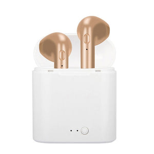i7s Tws Bluetooth Earphones Earbuds Handsfree in Ear Headset Wireless Earphones with Charging Box Mic For All Smartphones