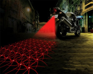YOSOLO Rear Light Car Styling Driving Lights Car Fog Light Fog Light Laser Fog Anti-collision Motorcycle Decorative Light