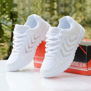 Zapatos de mujer Zapatillas de deporte 2019 de moda de verano transpirable luz zapatos de malla para mujer entrega rápida tenis Femenino zapatos casuales de las mujeres