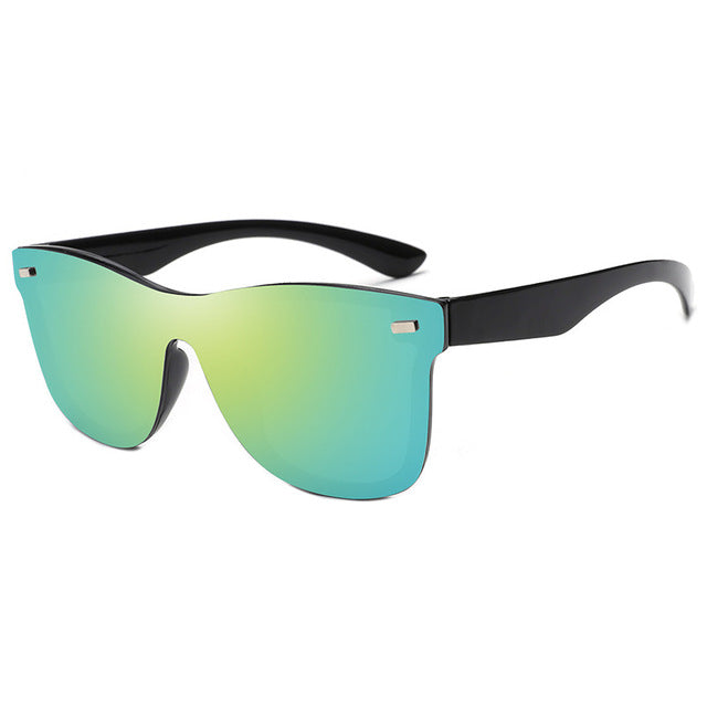 LeonLion Vintage Sunglasses Men 2019 Rimless Square Sunglasses Fashion Sunglasses Brand Woman Luxury Oculos De Sol Feminino