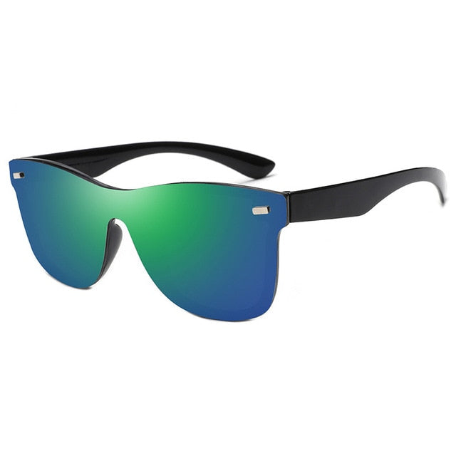 LeonLion Vintage Sunglasses Men 2019 Rimless Square Sunglasses Fashion Sunglasses Brand Woman Luxury Oculos De Sol Feminino
