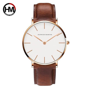 Women Watches Top Brand Luxury Japan Quartz Movement Stainless Steel Sliver White Dial Waterproof Wristwatches relogio feminino