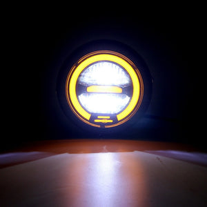 6.5 inch Universal Cafe Racer Vintage Motorcycle LED Head lamp Headlamp distance light Refit motorcycle headlight Cafe Racer