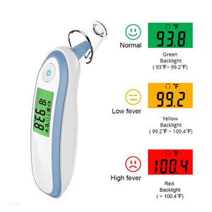 Yongrow Medical Infrared Thermometer Forehead Baby Portable Non-contact child Handheld Body/Object Temperature Measure IR Device