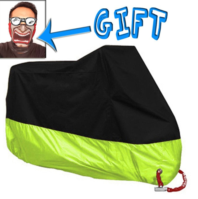 Motorcycle Cover 190t cover motorcycle M-4XL Rain proof Waterproof Outdoor Coat Uv Protector Bike Rain Dustproof Covers Scooter