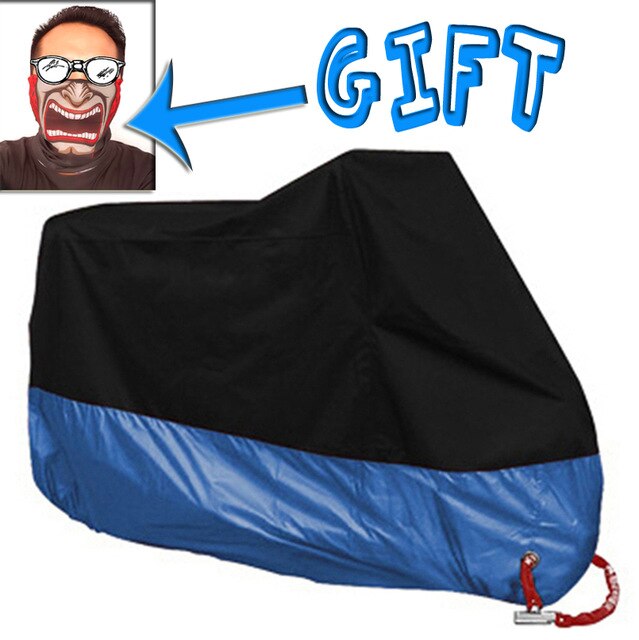 Motorcycle Cover 190t cover motorcycle M-4XL Rain proof Waterproof Outdoor Coat Uv Protector Bike Rain Dustproof Covers Scooter