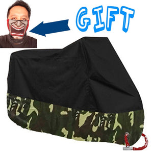 Motorcycle Cover 190t cover motorcycle M-4XL Rain proof Waterproof Outdoor Coat Uv Protector Bike Rain Dustproof Covers Scooter