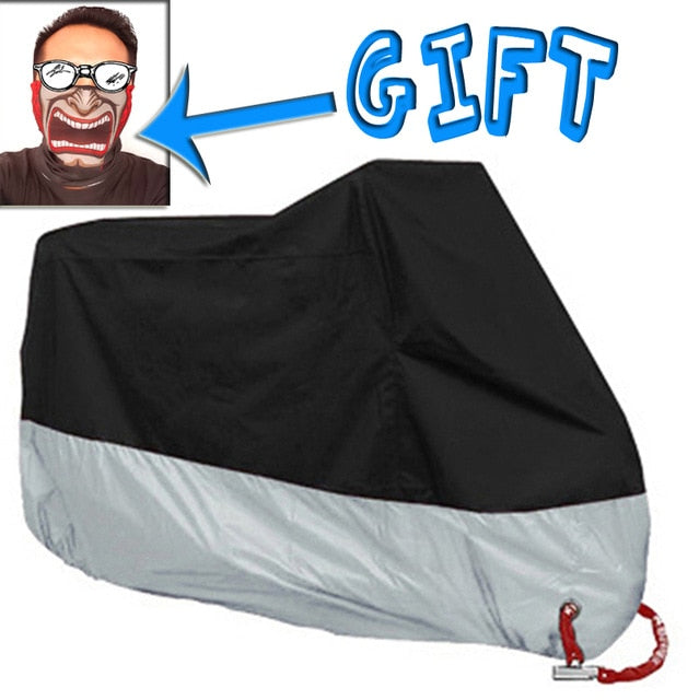 Motorcycle Cover 190t cover motorcycle M-4XL Rain proof Waterproof Outdoor Coat Uv Protector Bike Rain Dustproof Covers Scooter