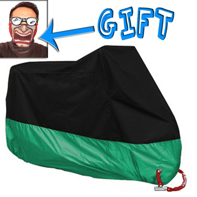 Motorcycle Cover 190t cover motorcycle M-4XL Rain proof Waterproof Outdoor Coat Uv Protector Bike Rain Dustproof Covers Scooter
