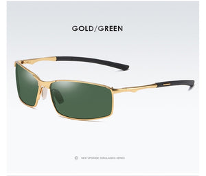 Aoron 2019 hommes lunettes de soleil polarisées pour le sport, lunettes de soleil de conduite en plein air hommes, lunettes de soleil à monture métallique gafas de sol hombre