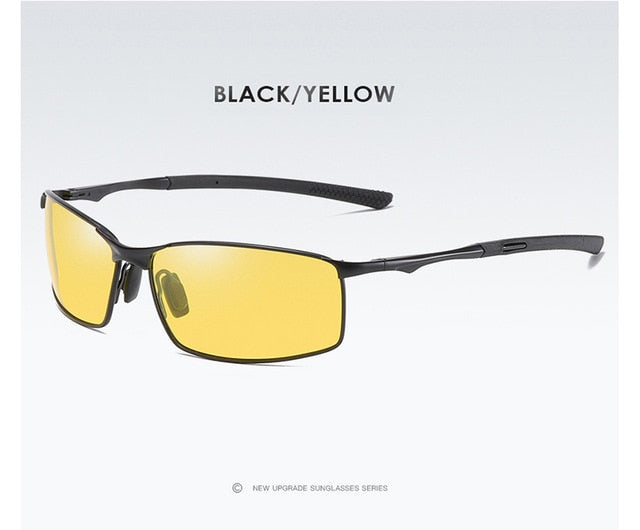 Aoron 2019 hommes lunettes de soleil polarisées pour le sport, lunettes de soleil de conduite en plein air hommes, lunettes de soleil à monture métallique gafas de sol hombre