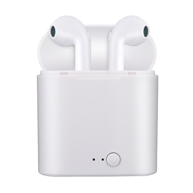 Bluetooth Earphones I7s TWS Sports Fitness Wireless Headsets Stereo Wireless Bluetooth Earphone With Charging Box for All Phone