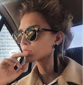 Gafas de sol DCM para mujer, marca Popular de diseñador, gafas de sol Retro de verano para hombre