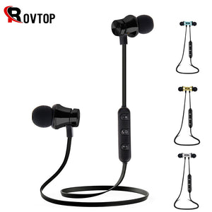 ROVTOP Magnetic Music Bluetooth Earphone XT11 Sport Running Wireless Bluetooth Headset With Mic For iPhone 8 X 7 Xiaomi Huawei