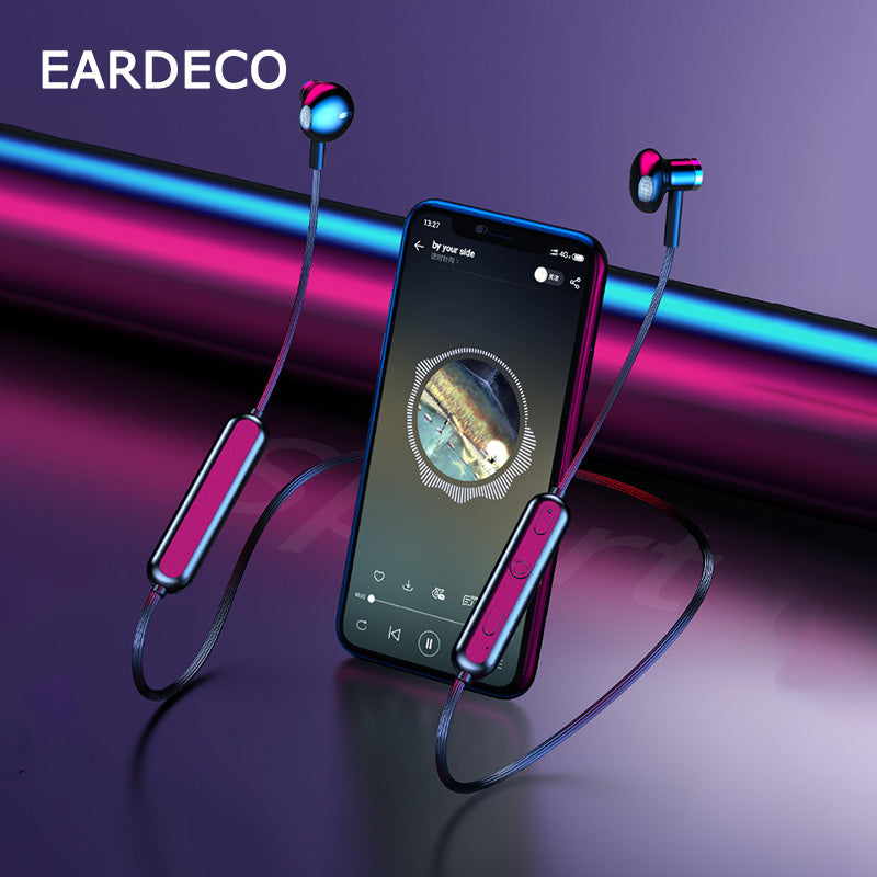 EARDECO Earpiece Wireless Earphones Hifi Bluetooth Earphone Sport Headphones For Run In-ear Headset Microphone Neckband Earbuds