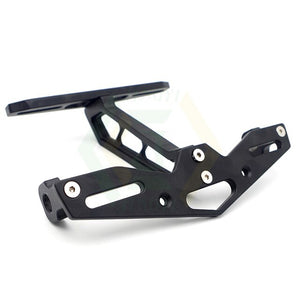 Universal LED Light License Plate Frame Motorcycle Plate License Bracket FOR pulsar ns200 tnt300 xt600 c650gt forza plate holder