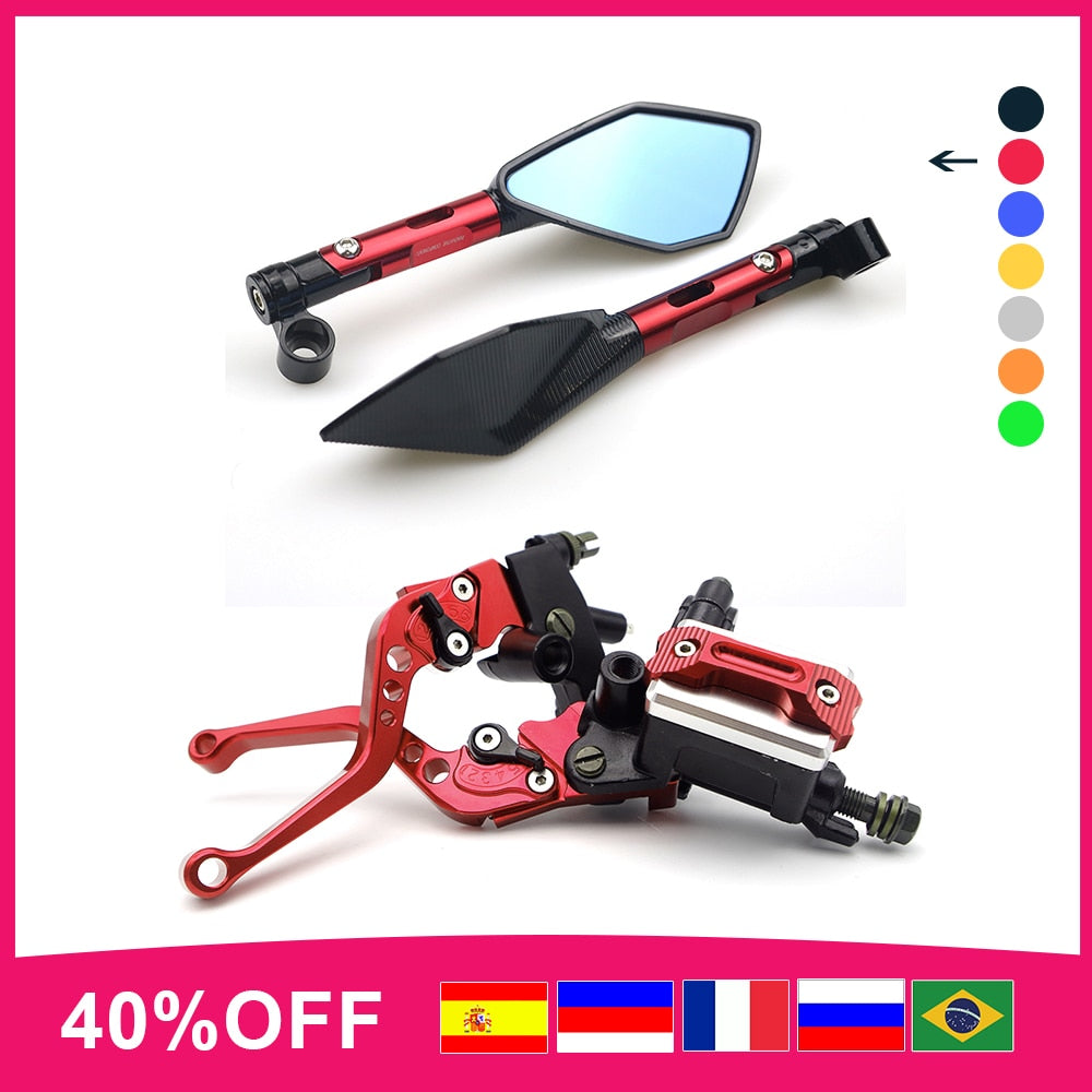 22mm Motorcycle cnc Brake Clutch Pump Lever Moto Hydraulic Master Cylinder for yamaha yz450f tmax 500 pulsar ns200 nmax 155