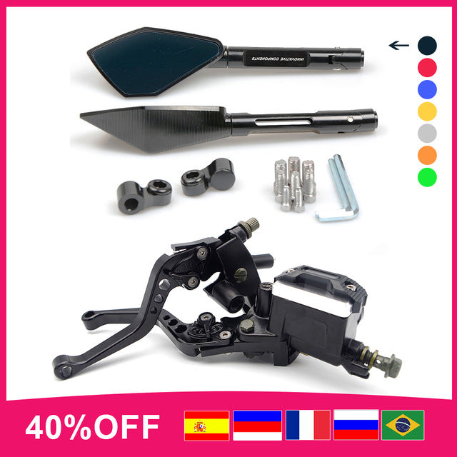 22mm Motorcycle cnc Brake Clutch Pump Lever Moto Hydraulic Master Cylinder for yamaha yz450f tmax 500 pulsar ns200 nmax 155