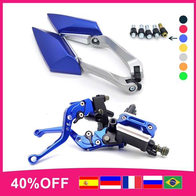 22mm Motorcycle cnc Brake Clutch Pump Lever Moto Hydraulic Master Cylinder for yamaha yz450f tmax 500 pulsar ns200 nmax 155