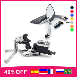 22mm Motorcycle cnc Brake Clutch Pump Lever Moto Hydraulic Master Cylinder for yamaha yz450f tmax 500 pulsar ns200 nmax 155