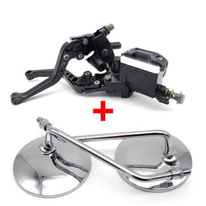 22mm Motorcycle cnc Brake Clutch Pump Lever Moto Hydraulic Master Cylinder for yamaha yz450f tmax 500 pulsar ns200 nmax 155