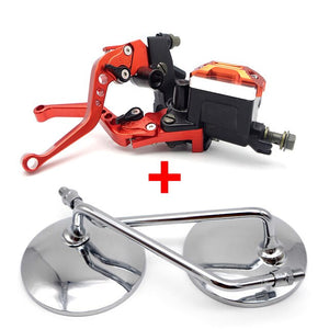 22mm Motorcycle cnc Brake Clutch Pump Lever Moto Hydraulic Master Cylinder for yamaha yz450f tmax 500 pulsar ns200 nmax 155