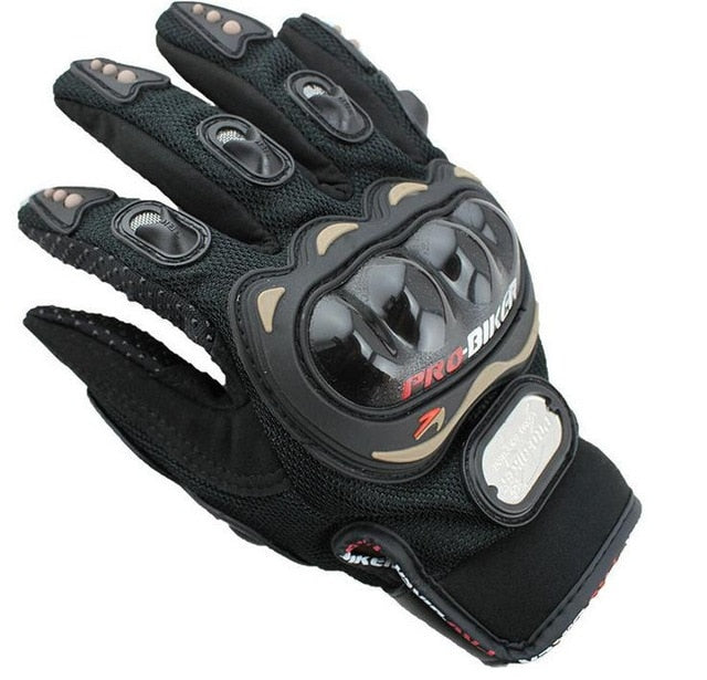 Hot sales Newest rs 390 Motorcycle locomotive electric car gloves, genuine leather anti fall gloves
