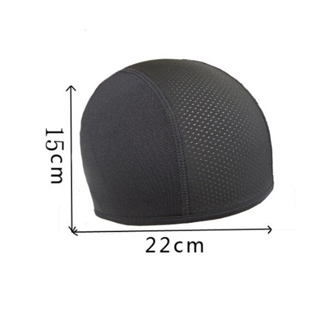 Running Skiing Motorcycle Cap Moisture Wicking Cooling Sunscreen Helmet Inner Liner Beanie Warm Windproof Motorcycle Hats