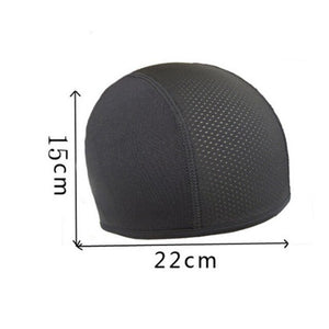 Running Skiing Motorcycle Cap Moisture Wicking Cooling Sunscreen Helmet Inner Liner Beanie Warm Windproof Motorcycle Hats