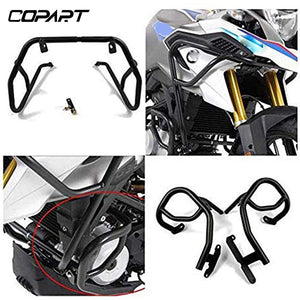 Motorcycle Upper Lower Engine Tank Guard Crash Bar Bumpers Stunt Cage Decor Block Protection For BMW G310GS G310R G310 2017 2018